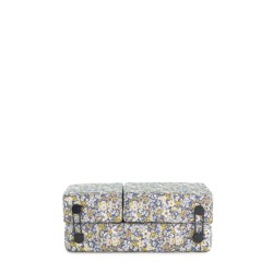chauffeuse TRIX OUTDOOR LIBERTY, tissu Artemis, couleur jaune, position fermée