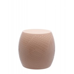 Tabouret rose poudré, ROY de Kartell